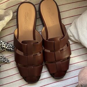 Madewell Dixson Fisherman mule